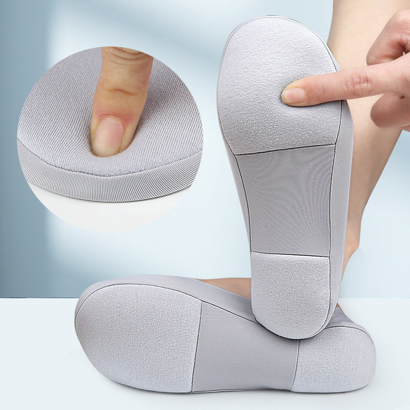 Women's Arch Invisible Low Cut Socks Soft Sponge Shock Absorption