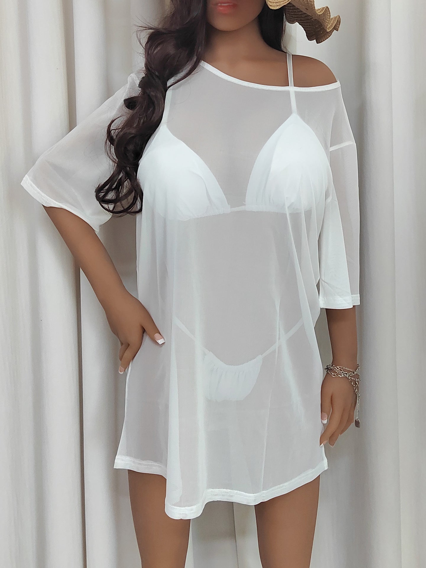 Thin Casual T-shirt All-matching Smock Women
