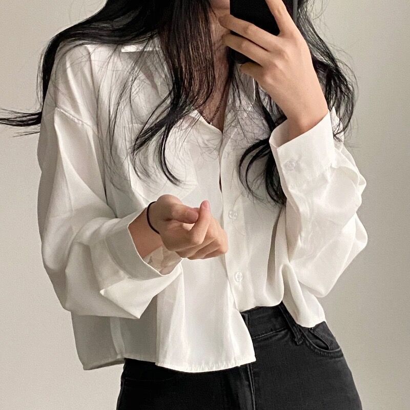 Retro And Fashion All-matching Top For Women