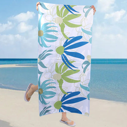 70150 Heat Transfer Printing Microfiber Shawl Portable Quick-drying Bath Towel