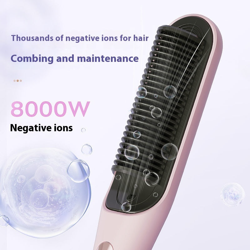 Household Hair Straightener LCD Display Multi-gear Temperature Adjustment Hair Curler