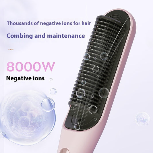 Household Hair Straightener LCD Display Multi-gear Temperature Adjustment Hair Curler