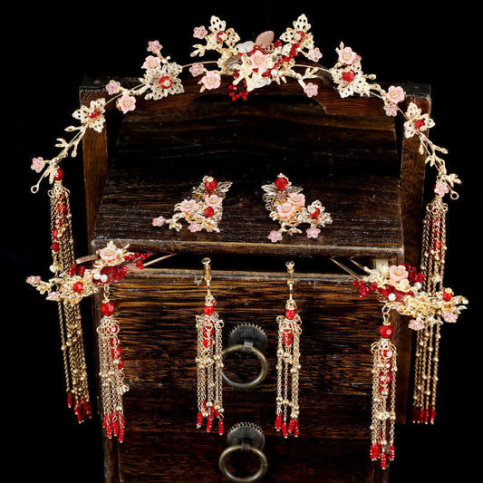 Wedding Chinese Show And Ancient Hair Accessories Set