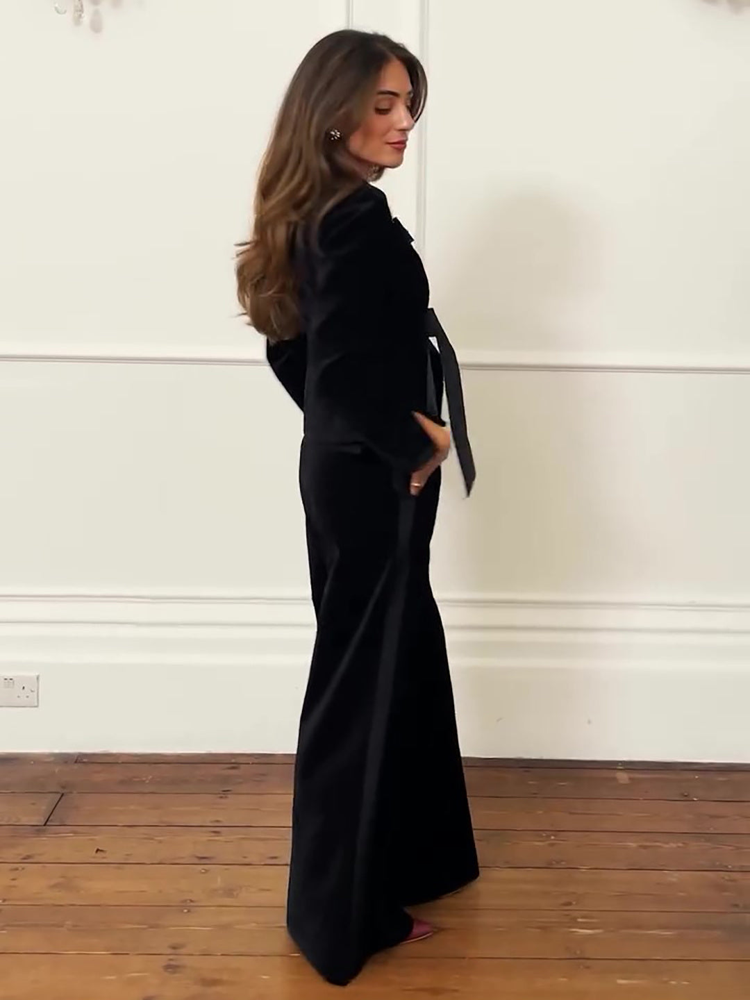 Wide-leg Pants Suit