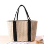 Straw bag large capacity women's bag