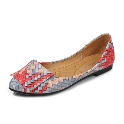 Flat shoes shallow mouth women's shoes