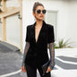 Slim temperament long-sleeved suit jacket women