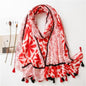 Autumn Scarf for Women Female Scarves Triangle