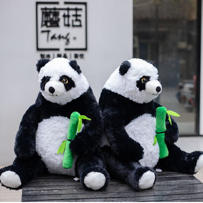 Ins Net Red City Cute Panda Plush Toy Doll Children Sleeping Doll Birthday Gift