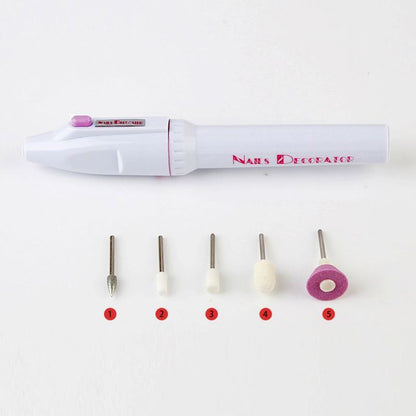Electric Nail Polisher Epoxy Resin Jewelry Drill Portable Pen Type Grinding Machine Making Tools