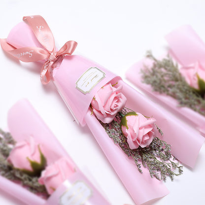 Mother's Day Gift Simulation Rose Eternal Flower Soap Flower