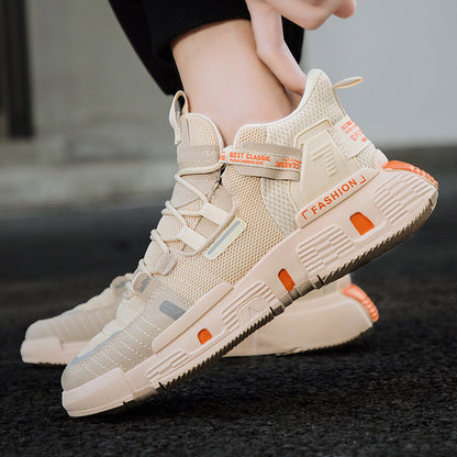 Casual Shoes Cross-Border New Breathable Basketball Shoes Mandarin Duck Men'S Shoes