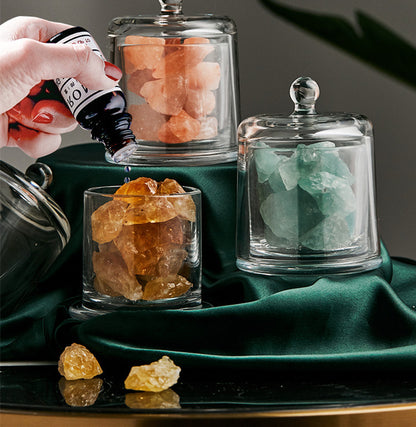 Crystal Diffuser Stone Fire-Free Aromatherapy Home Indoor Sleep Aid Ornaments Lasting Air Purification Car Fragrance Essential Oil