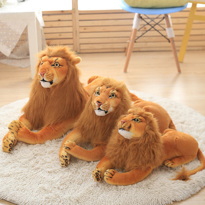 Simulation Lion Plush Toy Plush Doll