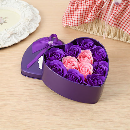 Rose Soap Flower Gift Box Creative Activity Small Gift