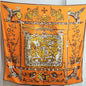 Silk Twill Sunscreen Large Square Scarf