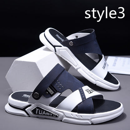 Sandals Beach Sandals Leisure Deodorant Driving Trend Outside Slippers