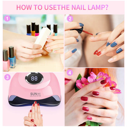 UV LED nail lamp Lampara gel