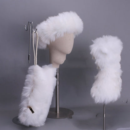 Clutch hair band plush snow boots