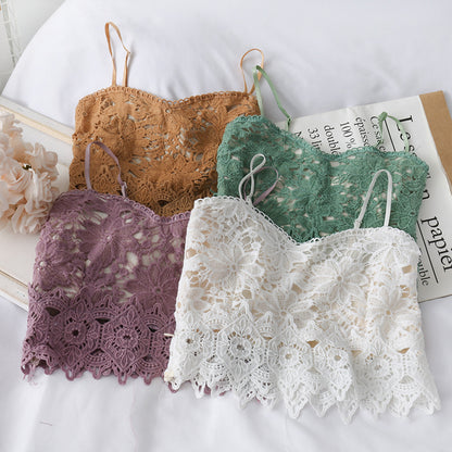 Short off shoulder sleeveless top