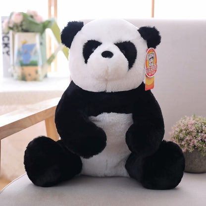Cute casual panda doll