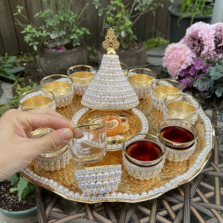 European Tray Tea Set Luxury Coffee