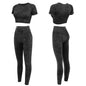 Women Yoga Sportswear Seamless Outfit Fashion Trousers