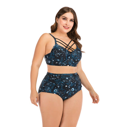 Bikini fat woman underwire cup