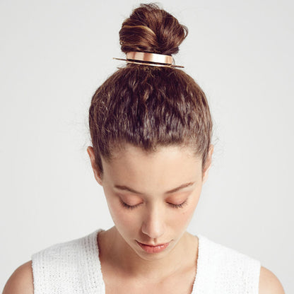 Goddess plate hair artifact hairpin