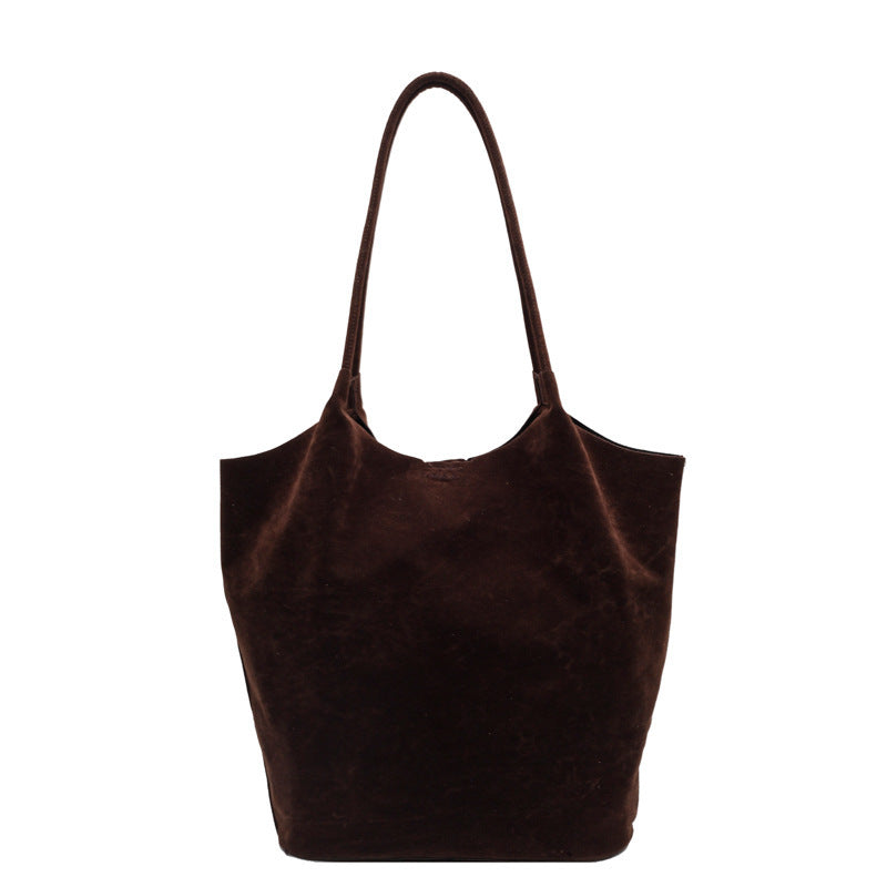 Retro Bags Women's Large Capacity Autumn Simplicity Work Commuter Shoulder Underarm Bag