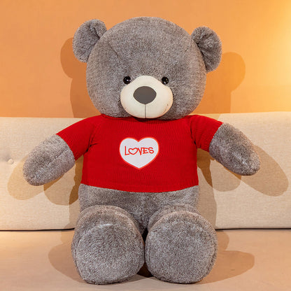 Cute Big Bear Doll Plush Toy Gift For Girls