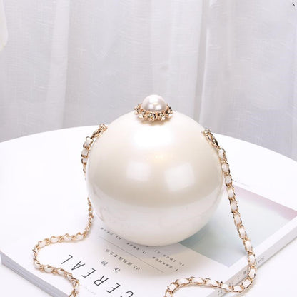 Luxury Women Round Ball Evening Bag