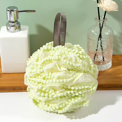 Independent High-end Large Bath Pearl Loofah Independent Packaging Bath Foaming Durable Shower Ball