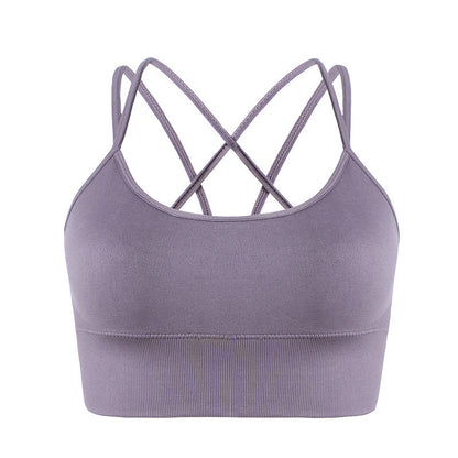 Women's Sports Bra Underwired Tube Top Vest