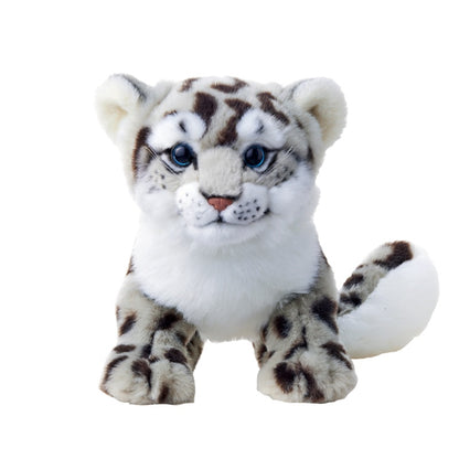 Snow Leopard Plush Cute Simulation Toy Doll