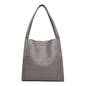 Solid Color Shoulder Bag Women's Fashion Large Capacity Handbag Crossbody Shopping Bags