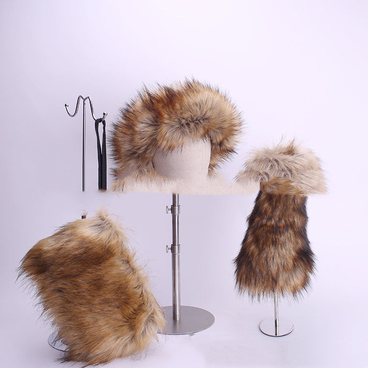 Clutch hair band plush snow boots