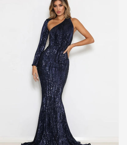 Aphrodite Around-The-Neck Spell-Bound Maxi Dress