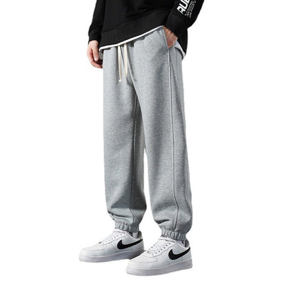 Men's All-match Flat-leg Casual Pants