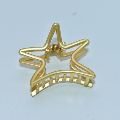 Golden hair accessory hair clip