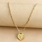 26 English Initial Letter Pendant Necklaces For Women