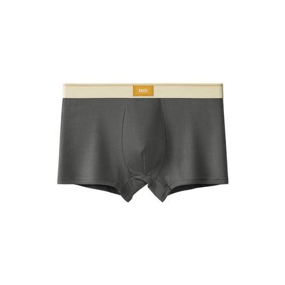 Men's Cotton Boxer Briefs 5A Antibacterial Crotch