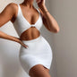 Women's Knotted Hollow-out Sheath Dress