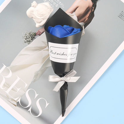 Mini Handmade Soap Flower Gift Box Small Bouquet With Valentine's Day Gift