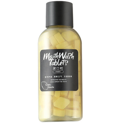 Fruity effervescent mouthwash