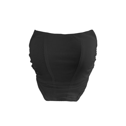 Sexy Backless Retro Tube Top Short Type