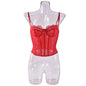 Lace Plastic Bones Body Shaping Tube Top Hollow Backless Camisole