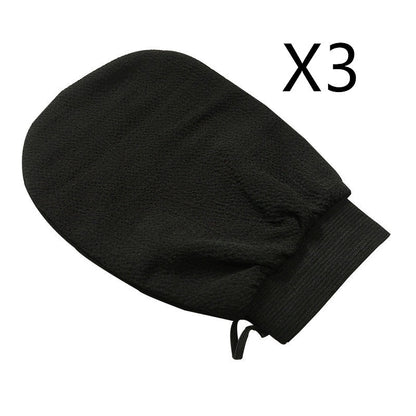 Black Rough Sand Massage Double-sided Back Rubbing Bath Towel To Rub Back