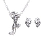 Golden Classic Diamond-studded Animal Costume Matching Set