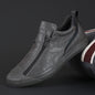 Double Zipper Casual Men Board Shoes